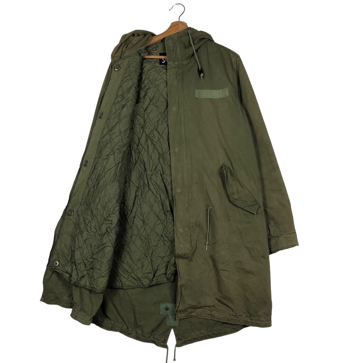 Japanese Brand 🔥Vintage Fish Tail Parka Jacket Biker Schott Multi Pocket Size US L / EU 52-54 / 3 - 12 Thumbnail
