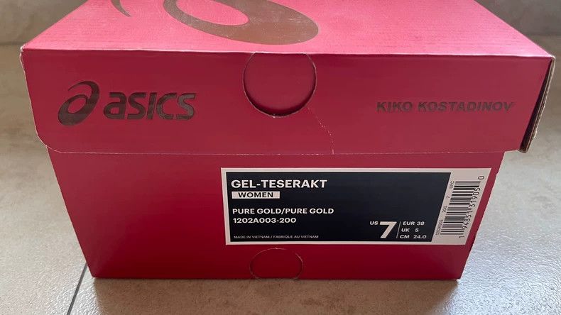 Kiko Kostadinov KIKO KOSTADINOV Asics GEL TESERAKT Arthur and Kiko Limited Size US 7.5 / IT 37.5 - 9 Thumbnail