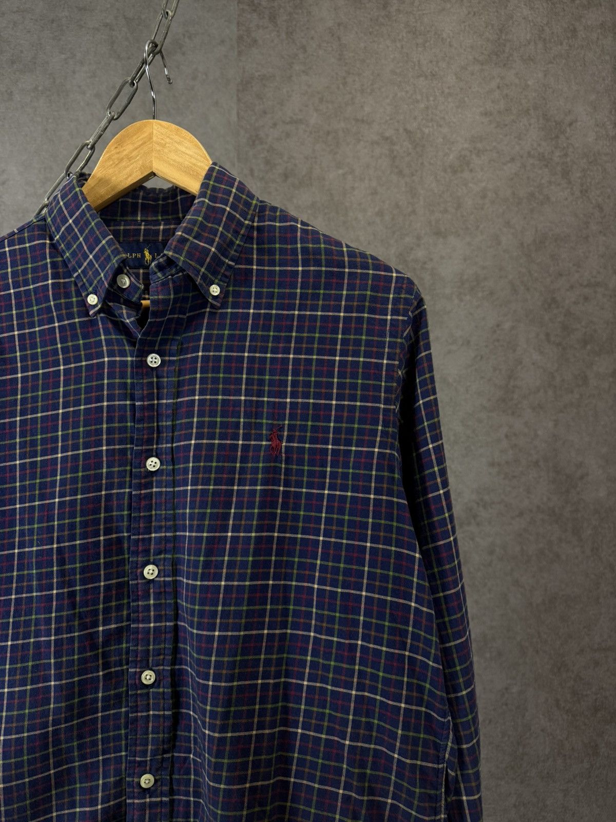 Polo Ralph Lauren Polo Ralph Lauren designer logo checkered shirt Size US S / EU 44-46 / 1 - 2 Thumbnail
