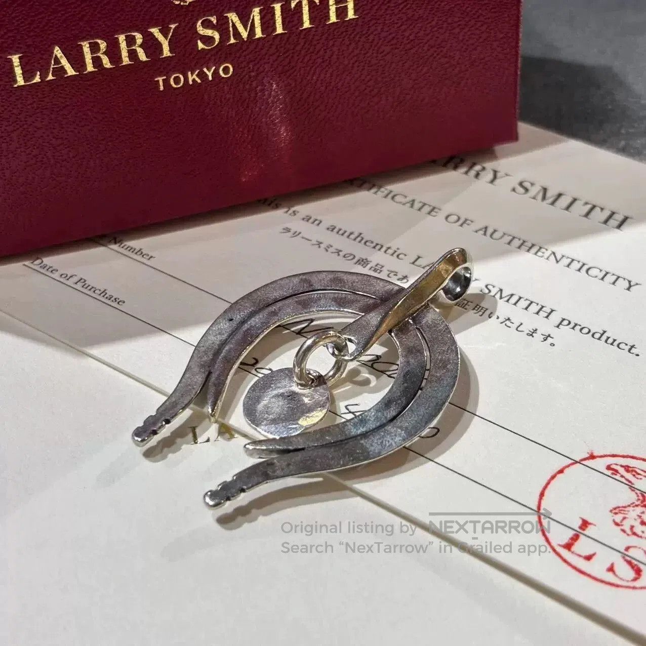 Larry Smith larry smith guardian pendant with authenticity card. Size ONE SIZE - 3 Thumbnail