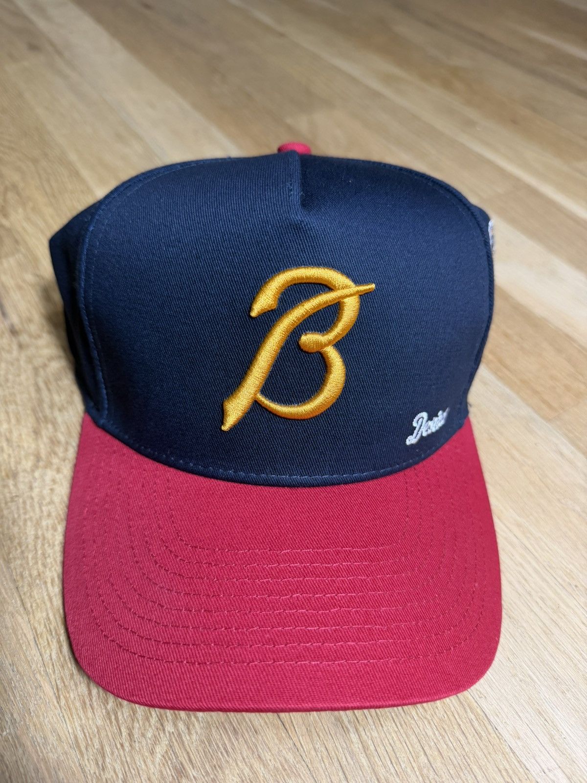Bottega Desires Bottega Desires Braves Hat Navy/Red/Gold Size ONE SIZE - 1 Thumbnail