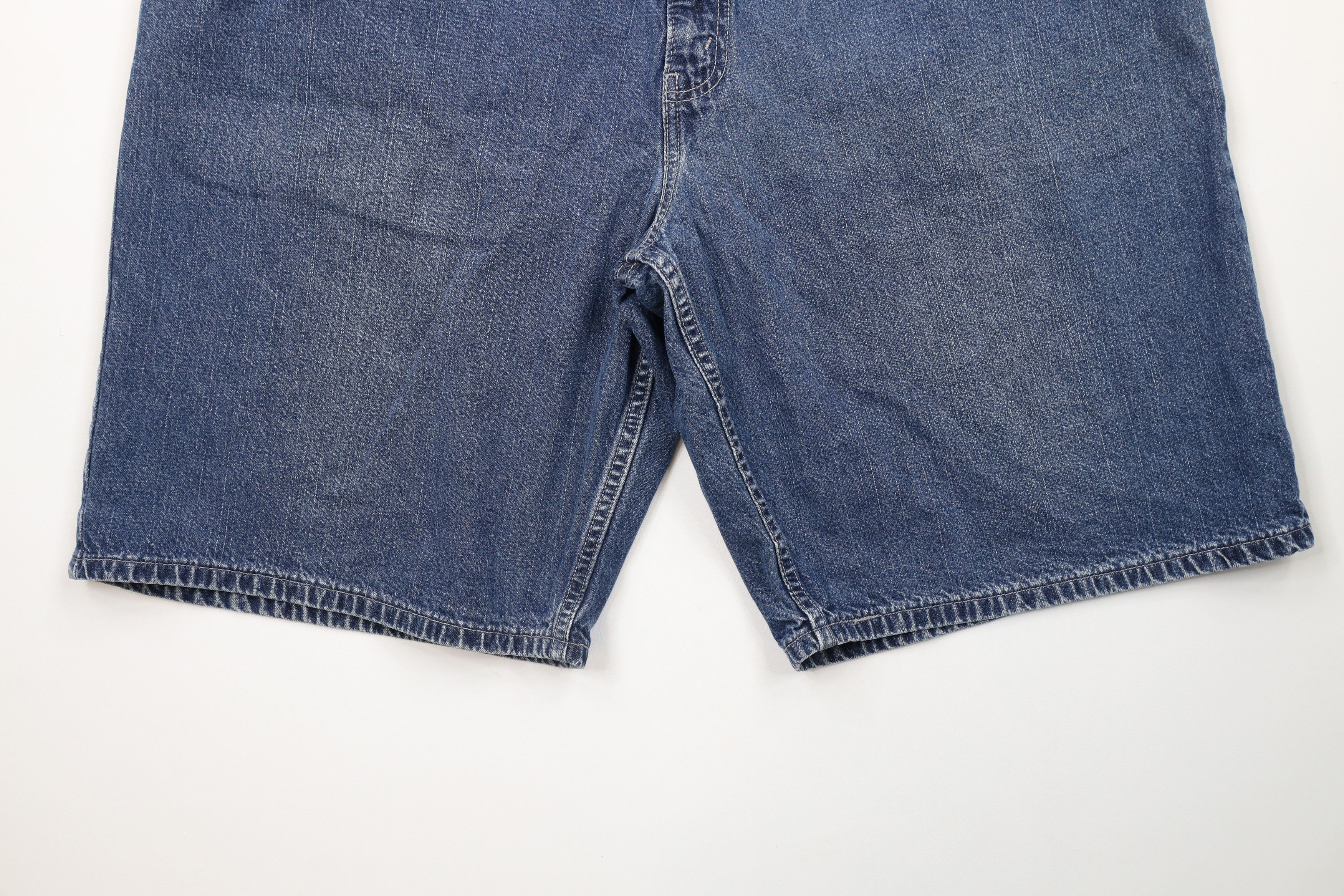 Levi's × Vintage Vintage Y2K 2002 Levis Silvertab Fit Denim Jean Shorts Jorts Size US 42 / EU 58 - 4 Thumbnail