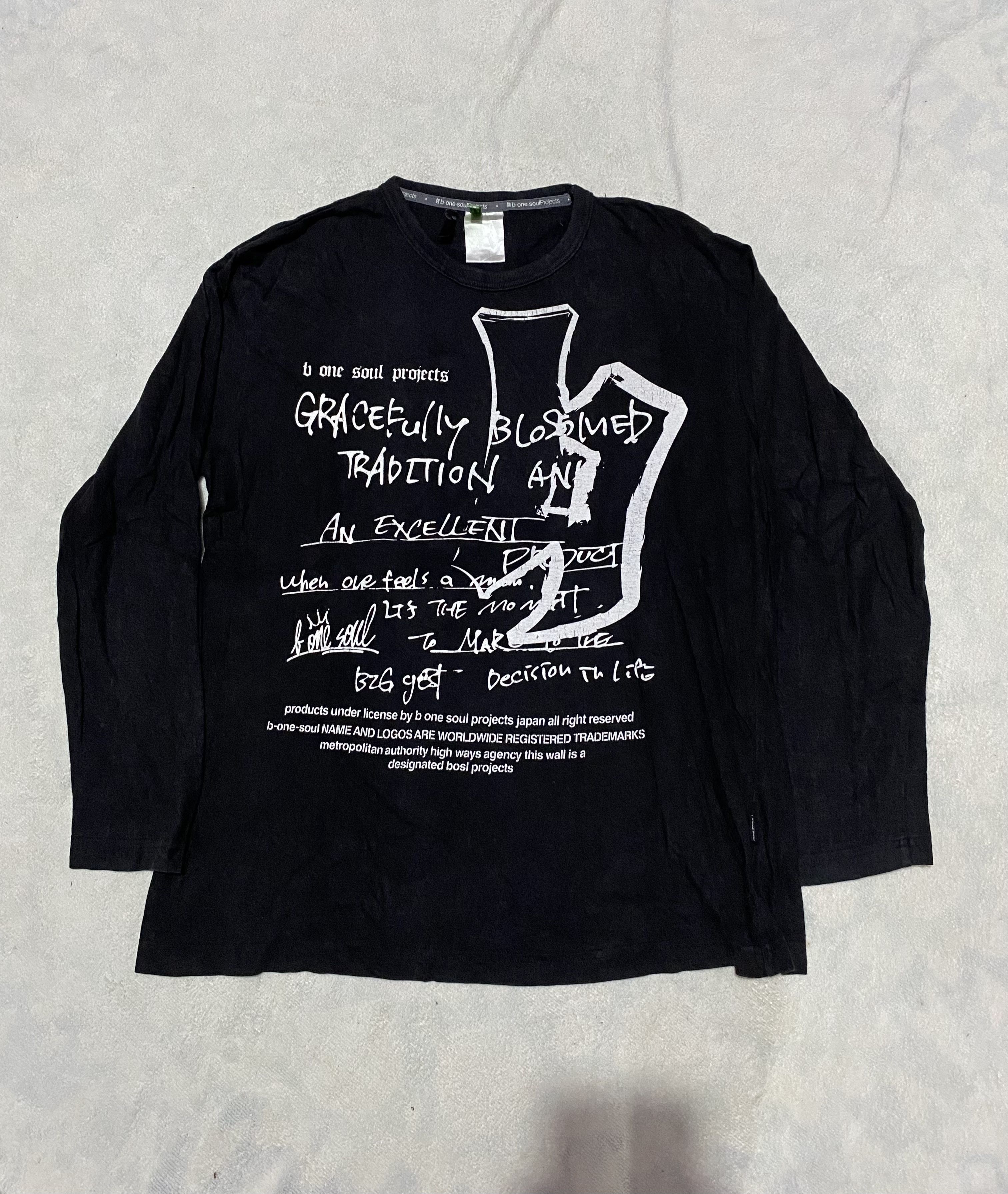 トップス 14th addiction long sleeve 14th Addiction × If Six Was Nine × Japanese Brand