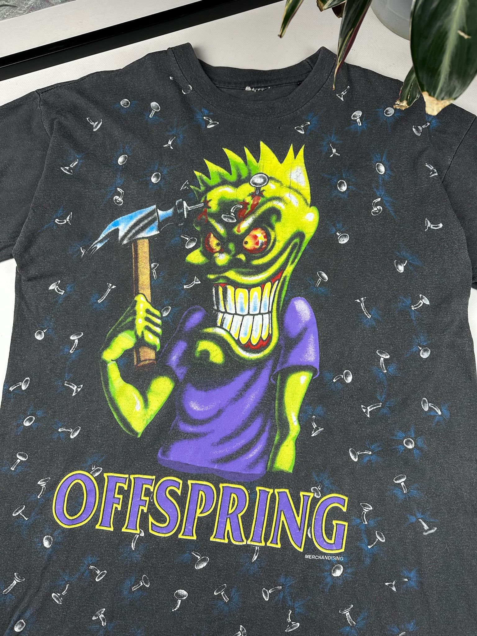 Band Tees The Offspring Vintage T-shirt AOP Size US M / EU 48-50 / 2 - 2 Thumbnail