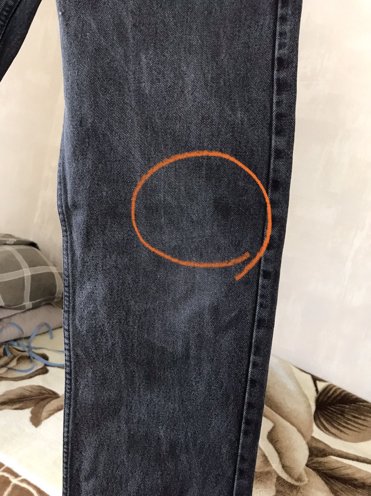 Levi's × Levi's Vintage Clothing × Vintage 🔥 90s LEVIS 505 Black 34x30 Denim Pants Jeans Regular Fit Size US 34 / EU 50 - 11 Thumbnail