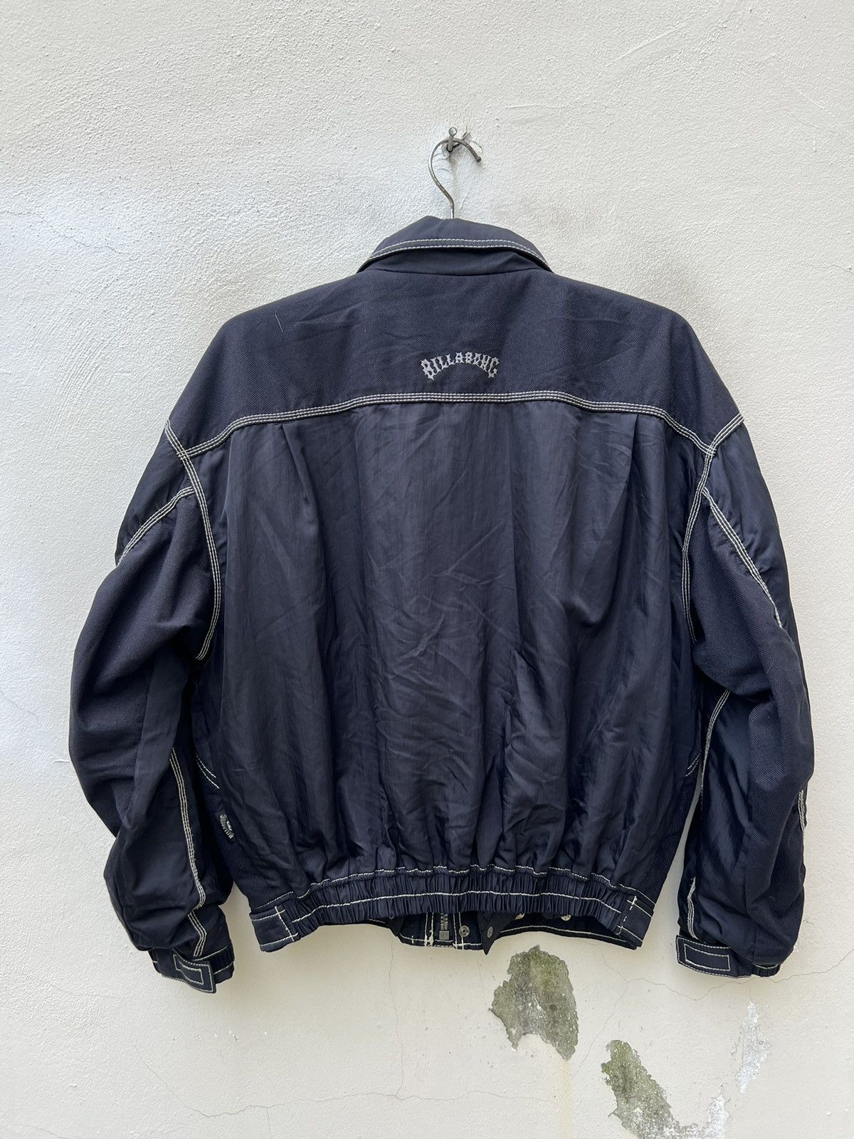 Billabong × Vintage Vintage 90s Billabong Hybrid Bomber Lined Jacket Size US M / EU 48-50 / 2 - 13 Thumbnail