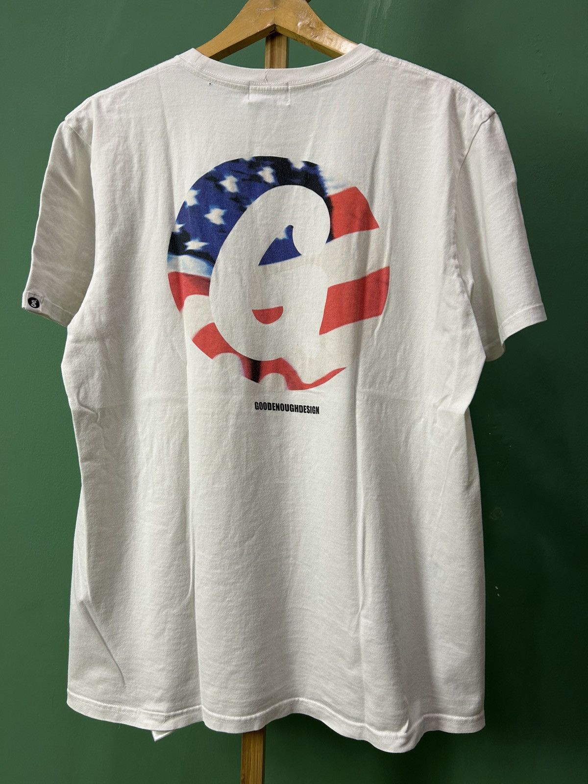 GOODENOUGH GOODENOUGH American Flag Hiroshi Fujiwara Vintage Tee Size US L / EU 52-54 / 3 - 1 Thumbnail