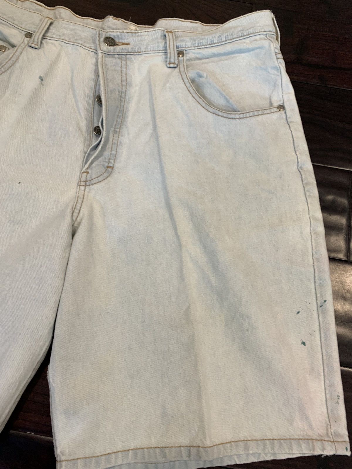 Vintage 90s Britiania denim shorts Size US 38 / EU 54 - 3 Thumbnail