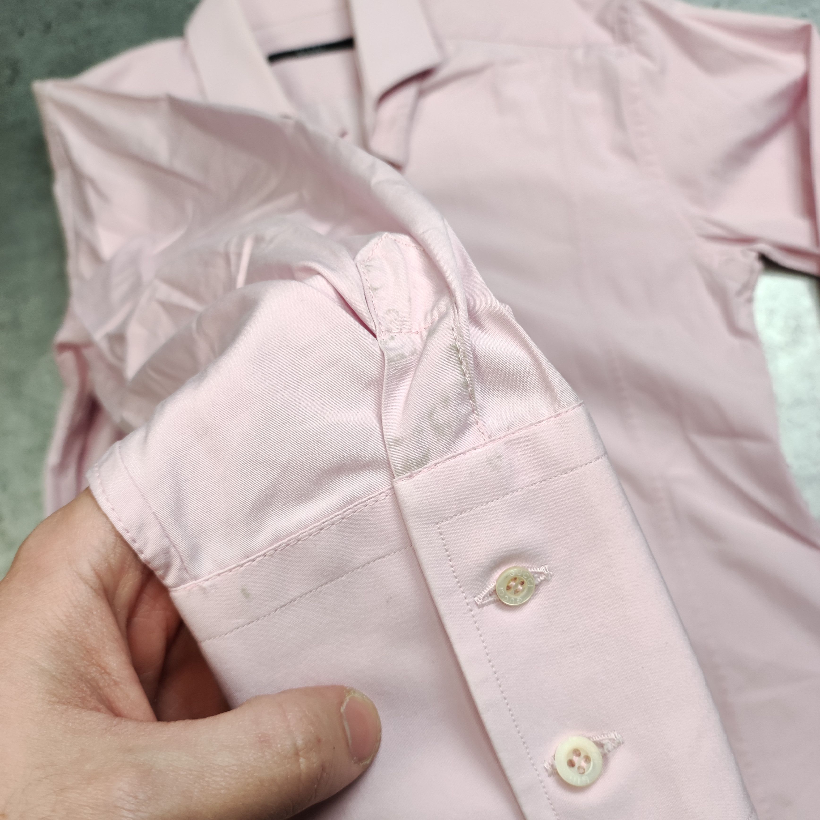 Gucci × Tom Ford RARE Gucci x Tom Ford Classic Slim Fit Light Pink Shirt Size US S / EU 44-46 / 1 - 6 Thumbnail