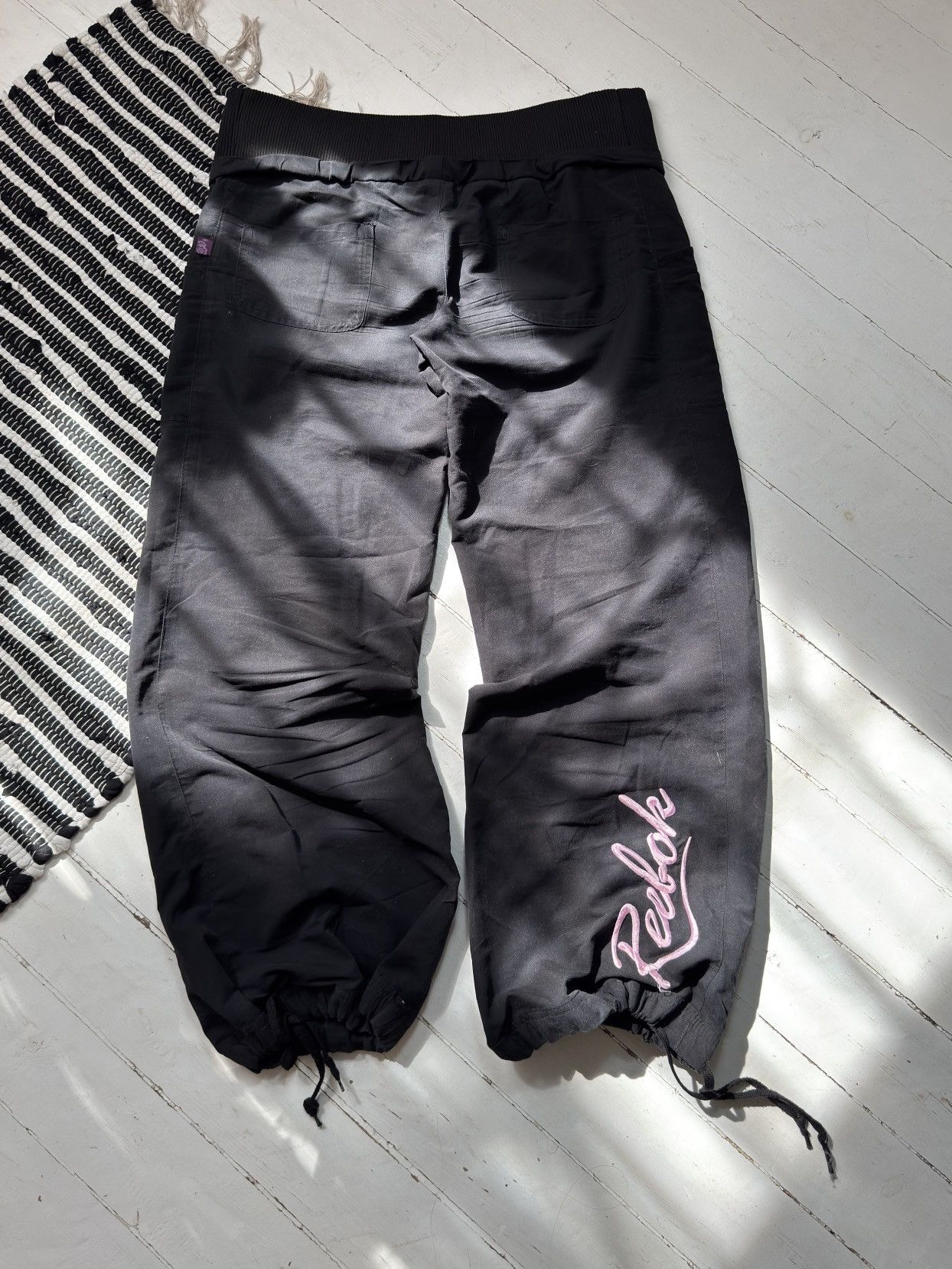 VINTAGE REEBOK PARACHUTE STYLE PANTS
