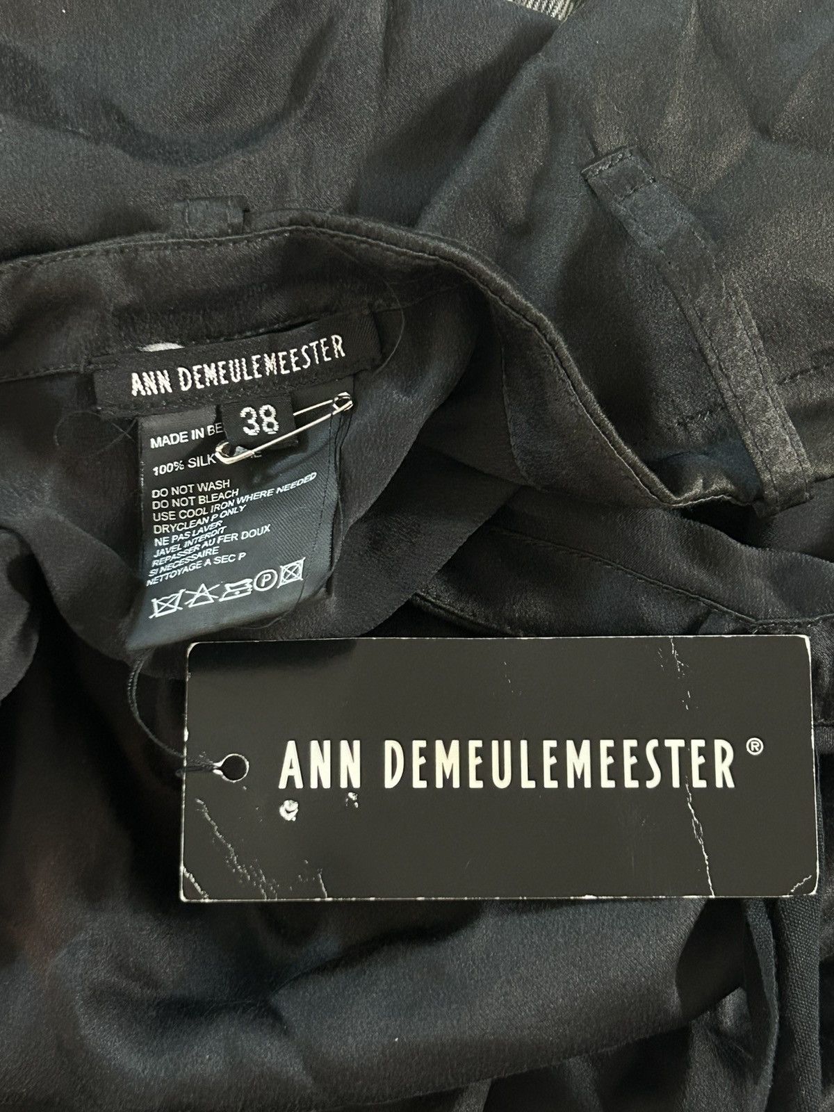 Ann Demeulemeester 00’s NWT Satin balloon pants Size 30" / US 8 / IT 44 - 5 Thumbnail