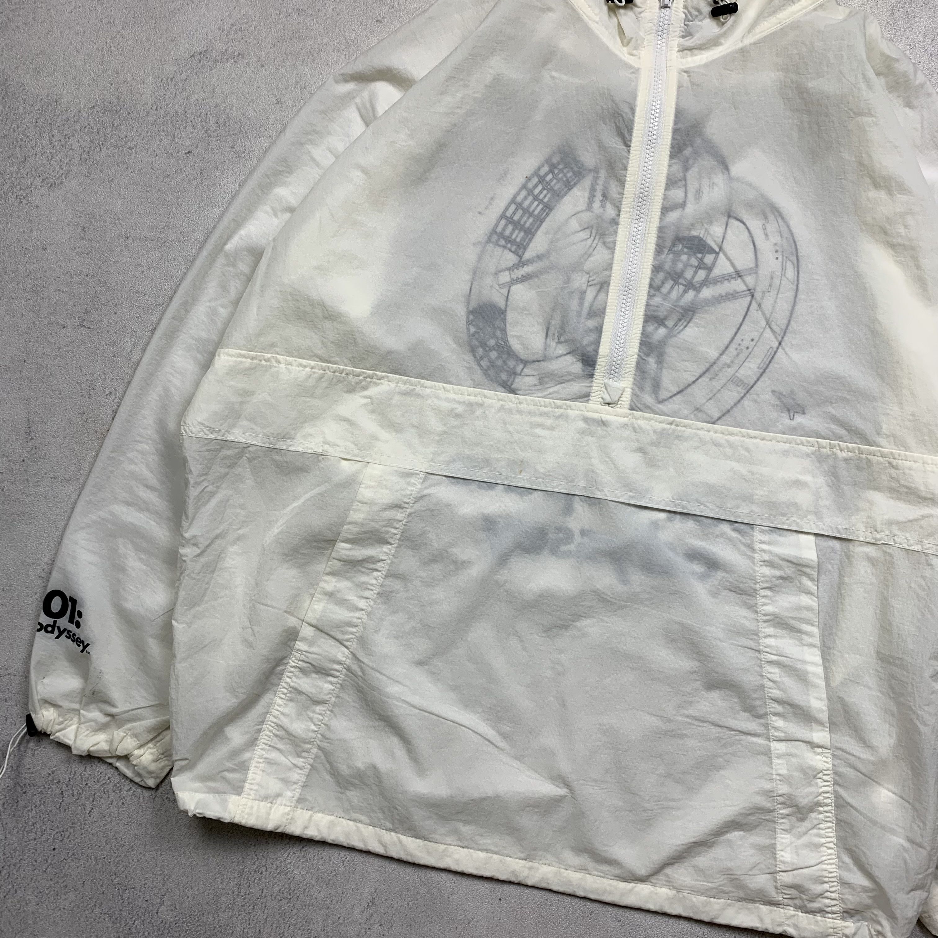 Japanese Brand 2001 A Space Odyssey Windbreaker Jacket Size US XL / EU 56 / 4 - 4 Thumbnail