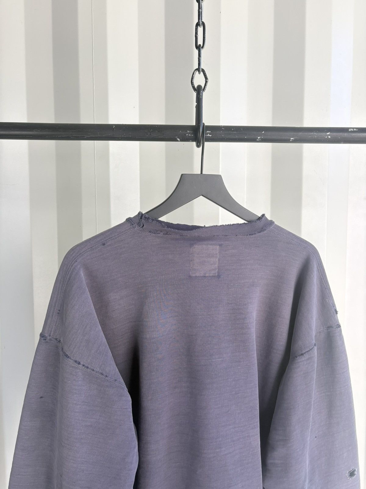 Vintage Vintage Thrashed Distressed Sun Faded Sweatshirt Grunge Boxy Size US XL / EU 56 / 4 - 6 Thumbnail