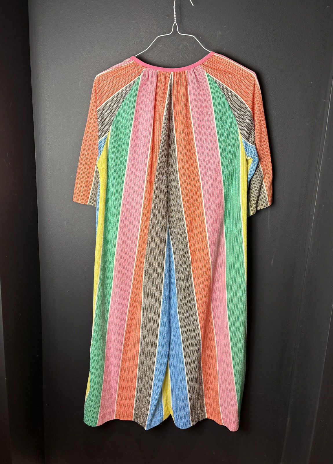Vintage 1970s Beach Dress Vintage Sun Dress Frock Mod MCM Terry 70s Size ONE SIZE - 3 Thumbnail