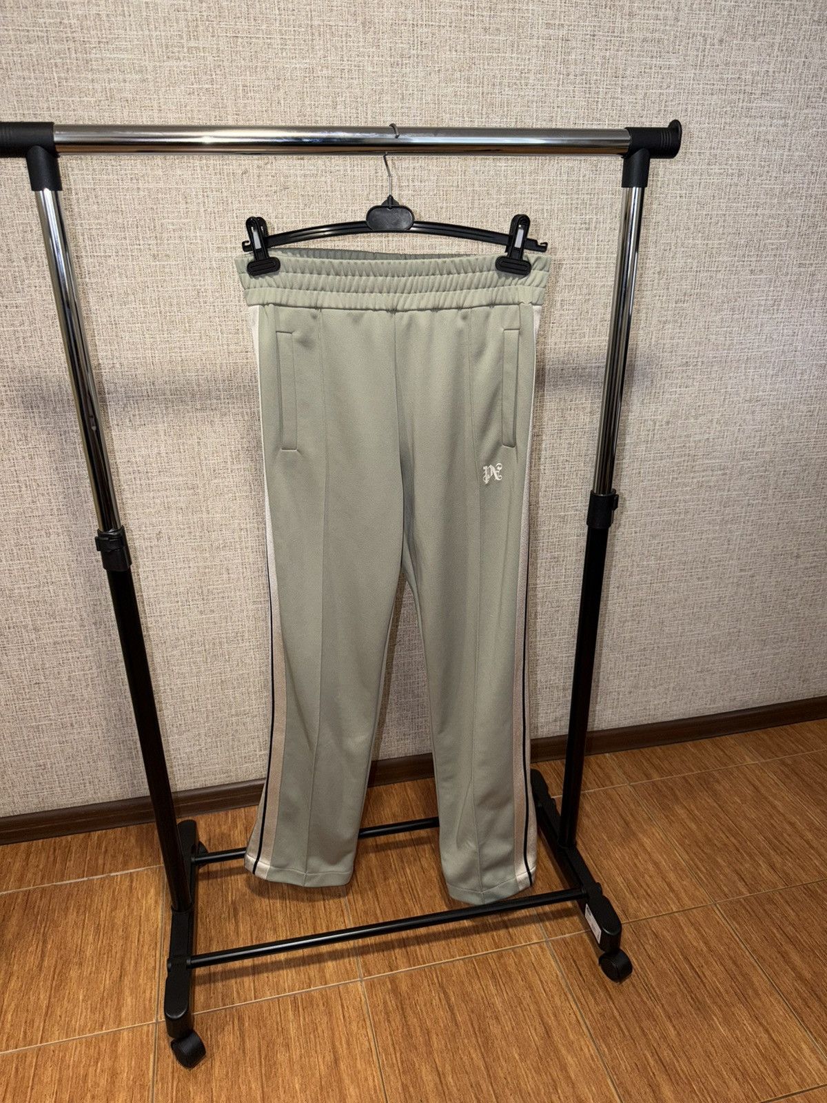 Palm Angels PALM ANGELS PA OLIVE TRACK PANTS Size US 32 / EU 48 - 2 Thumbnail