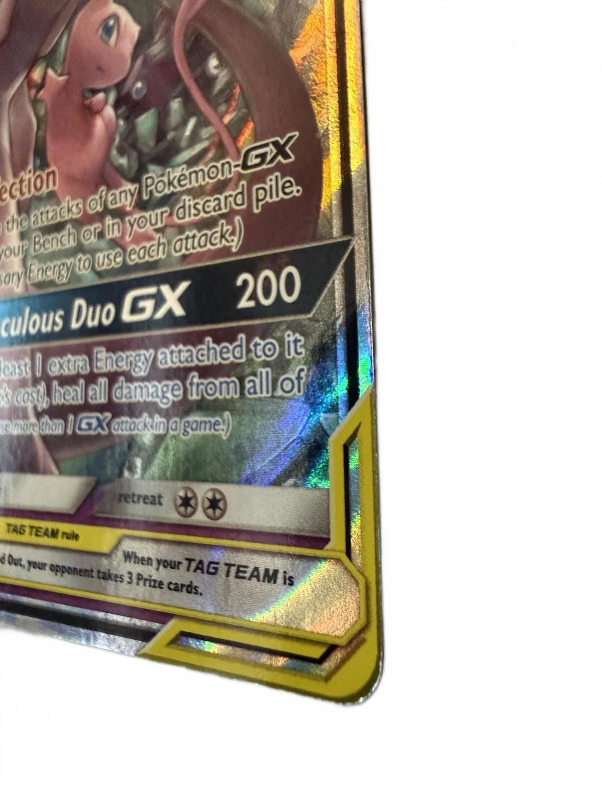 Pokemon Mewtwo & Mew GX 71/236 Ultra Rare Holo Tag Team Pokémon Size ONE SIZE - 7 Thumbnail
