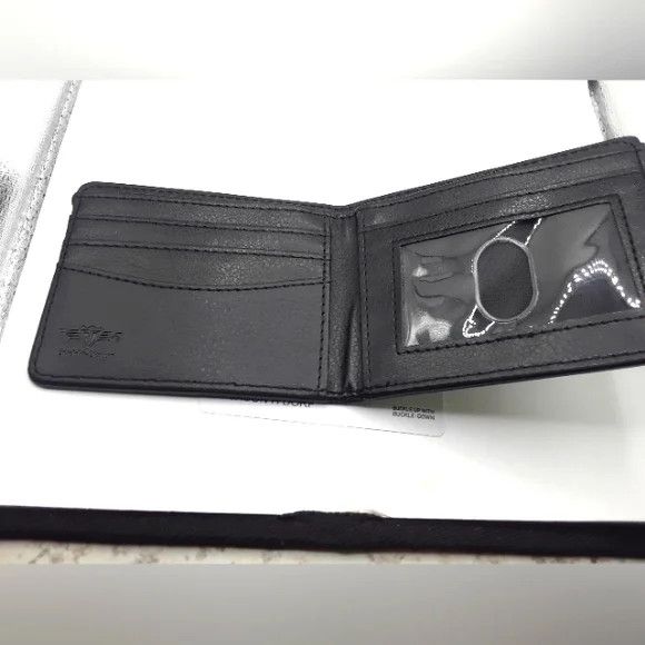Other Dead Pool Men's Bi Fold Wallet Vegan Leather New Made in USA Size ONE SIZE - 3 Thumbnail