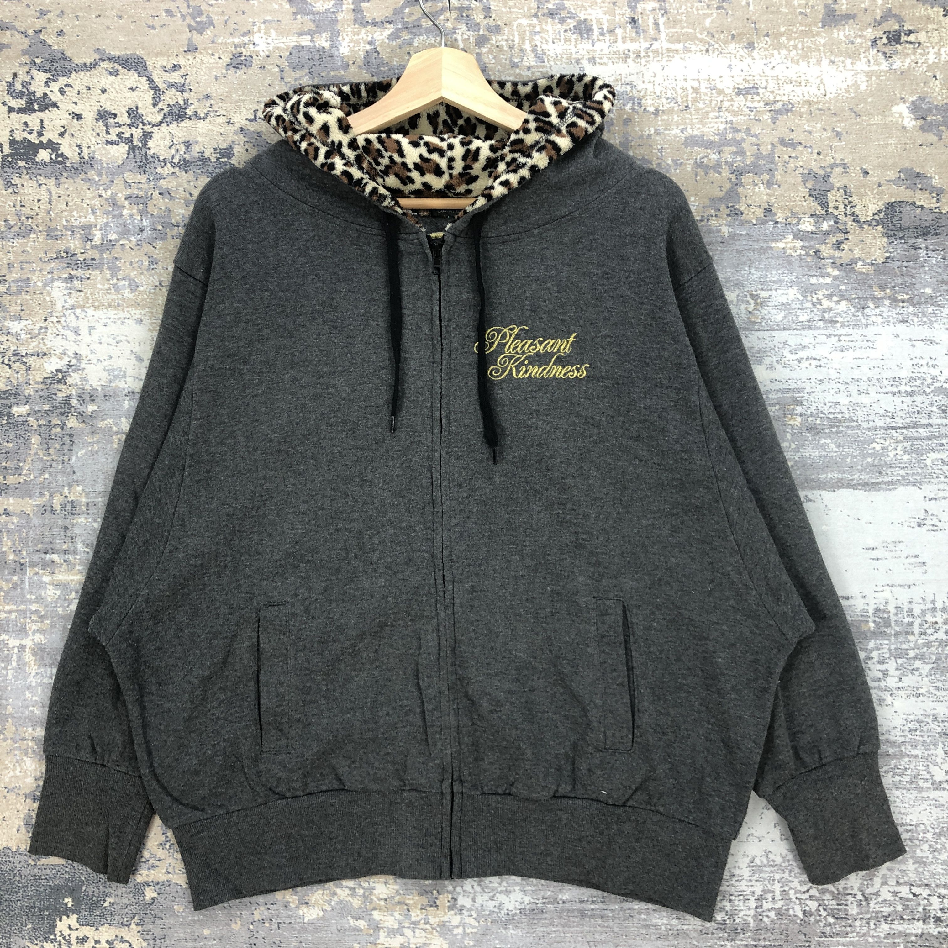 Japanese Brand × Vintage Vintage Skulls Hoodie Sweater Pleasant Kindness Sweatshirt Size US L / EU 52-54 / 3 - 2 Thumbnail