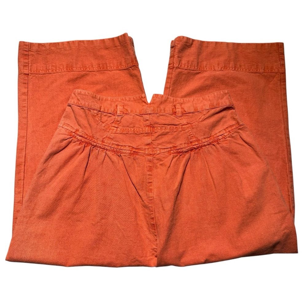 Free People New Free People Sweet Talk Chino Red Mango Pants Size 10 Size 32" / US 10 / IT 46 - 5 Thumbnail