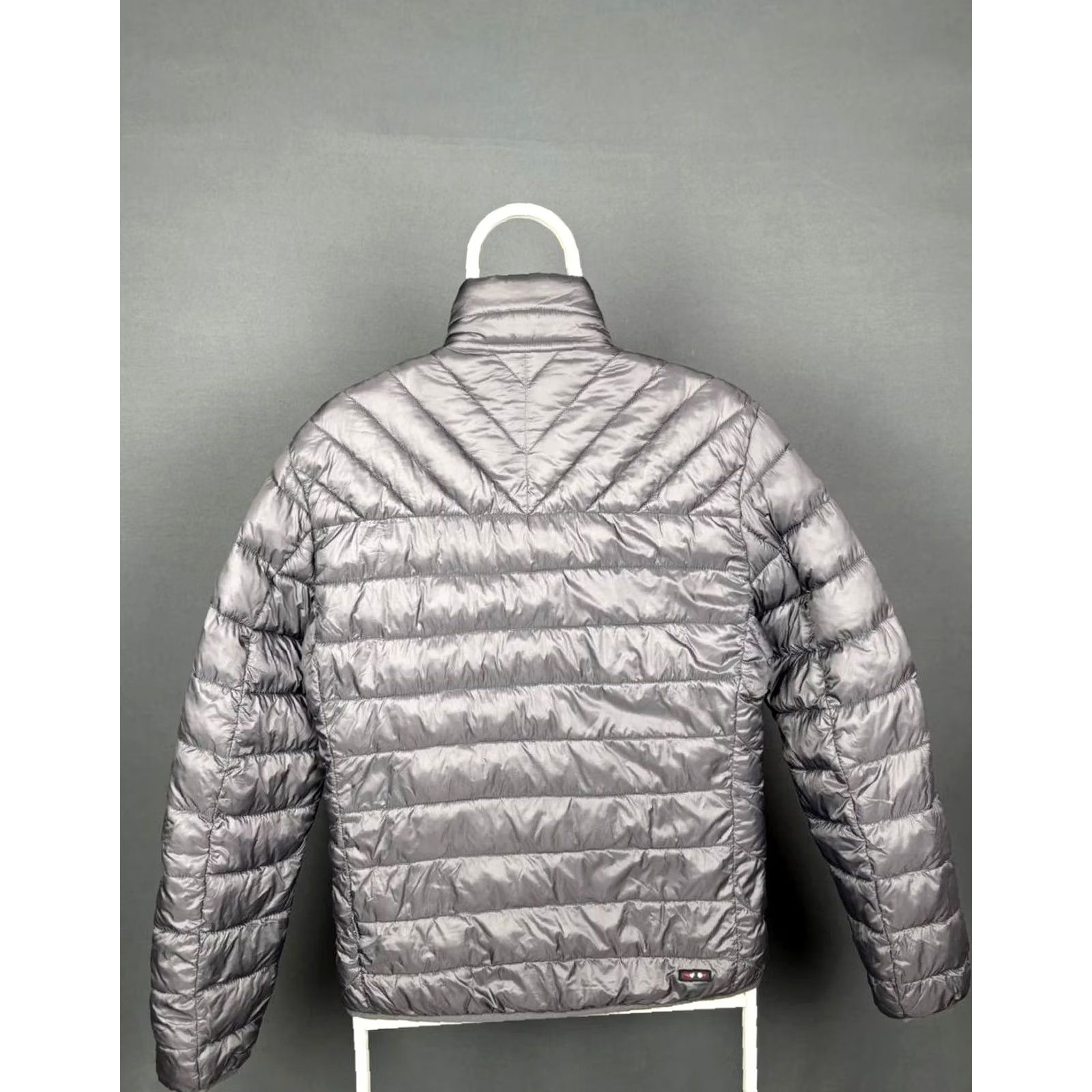 Napapijri Napapijri Jacket M Puffer Gray Men Regular Logo Vintage No Size US M / EU 48-50 / 2 - 2 Thumbnail