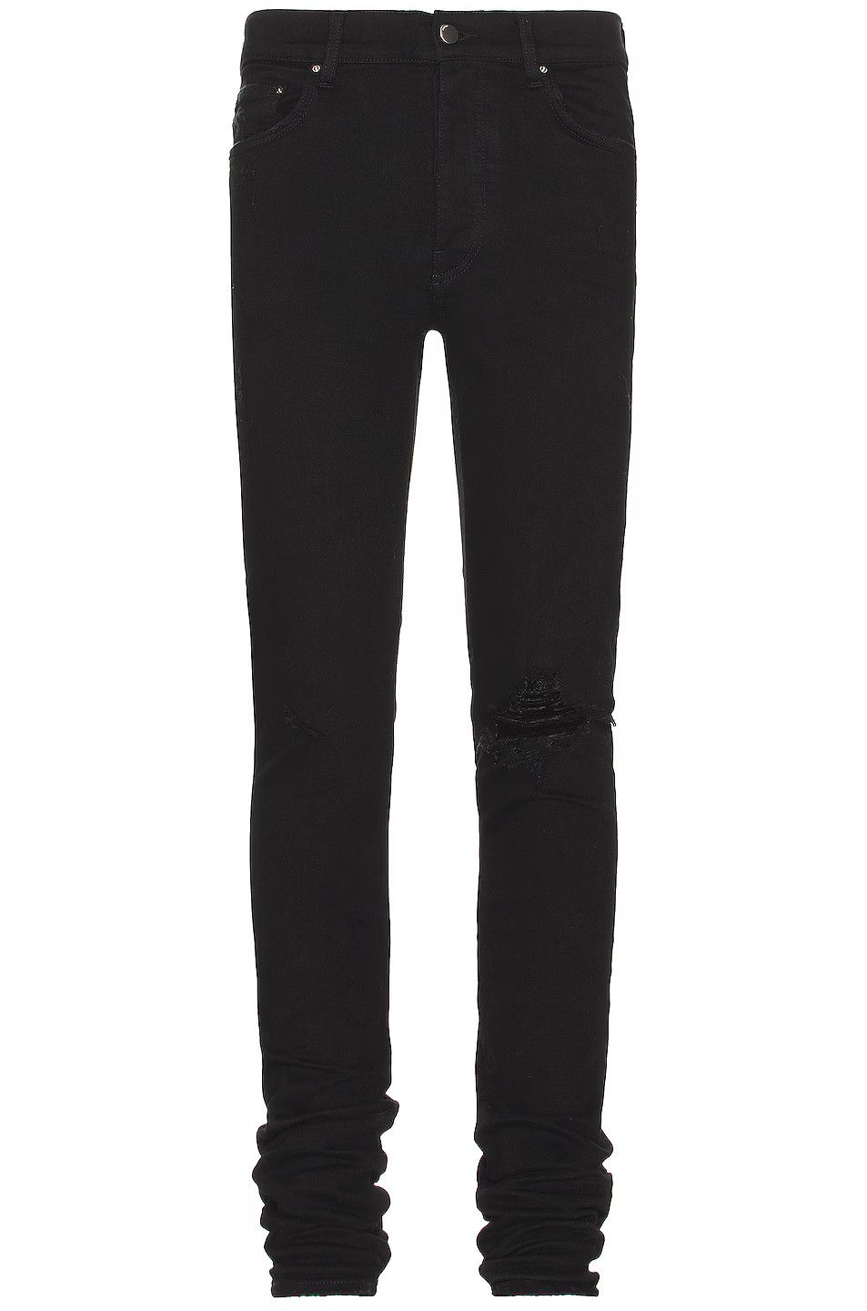 Amiri o1gr1nt0426 Broken Jeans in Black Size US 34 / EU 50 - 1 Thumbnail
