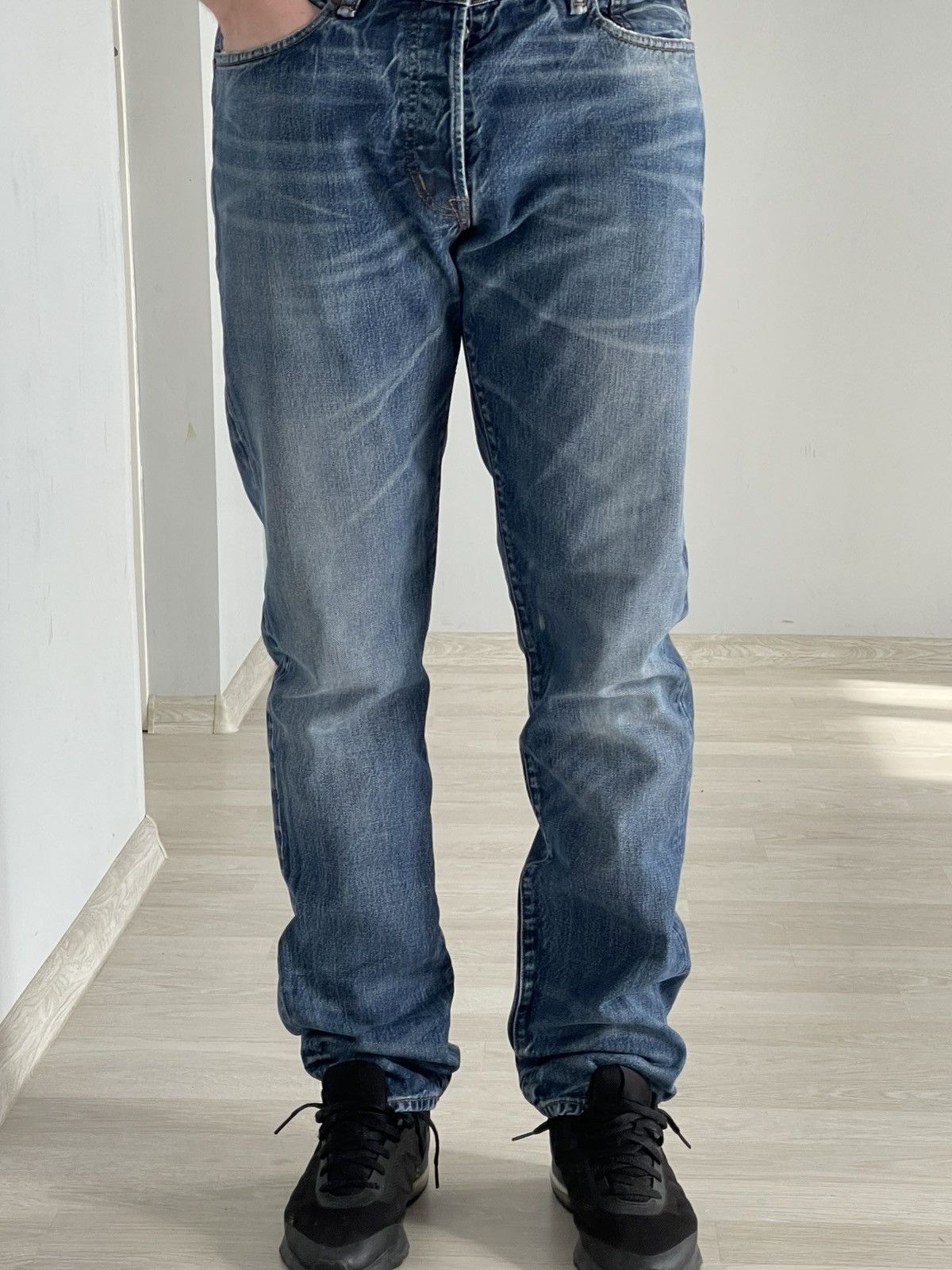 Denim & Supply Ralph Lauren Denim And Supply Ralph Lauren Faded Denim Slim Skinny Jeans Size US 36 / EU 52 - 8 Thumbnail