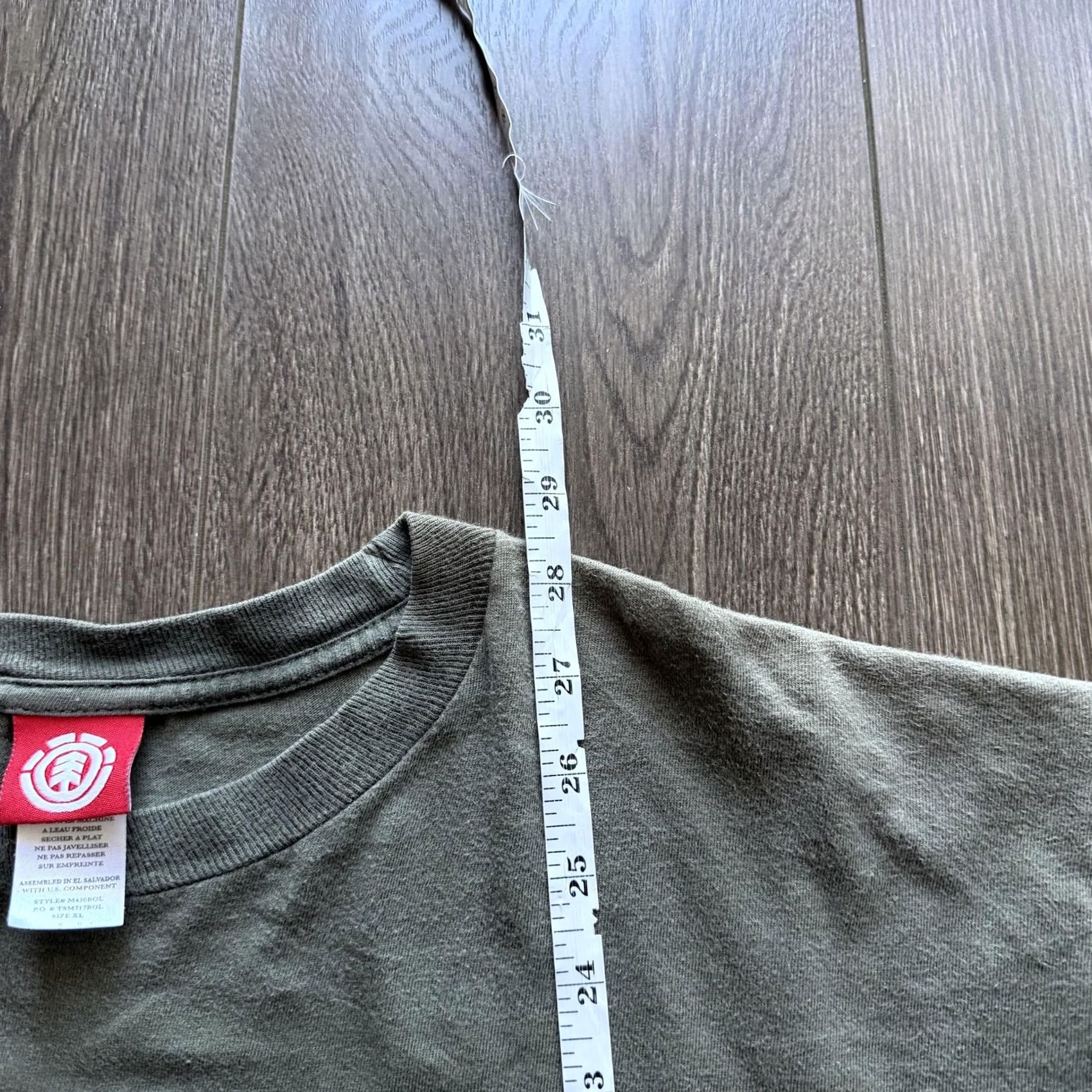 Element Element Shirt Mens XL Green Y2K 2000s Skater Skateboarding Graphic Tee NYC Logo Size US XL / EU 56 / 4 - 8 Thumbnail