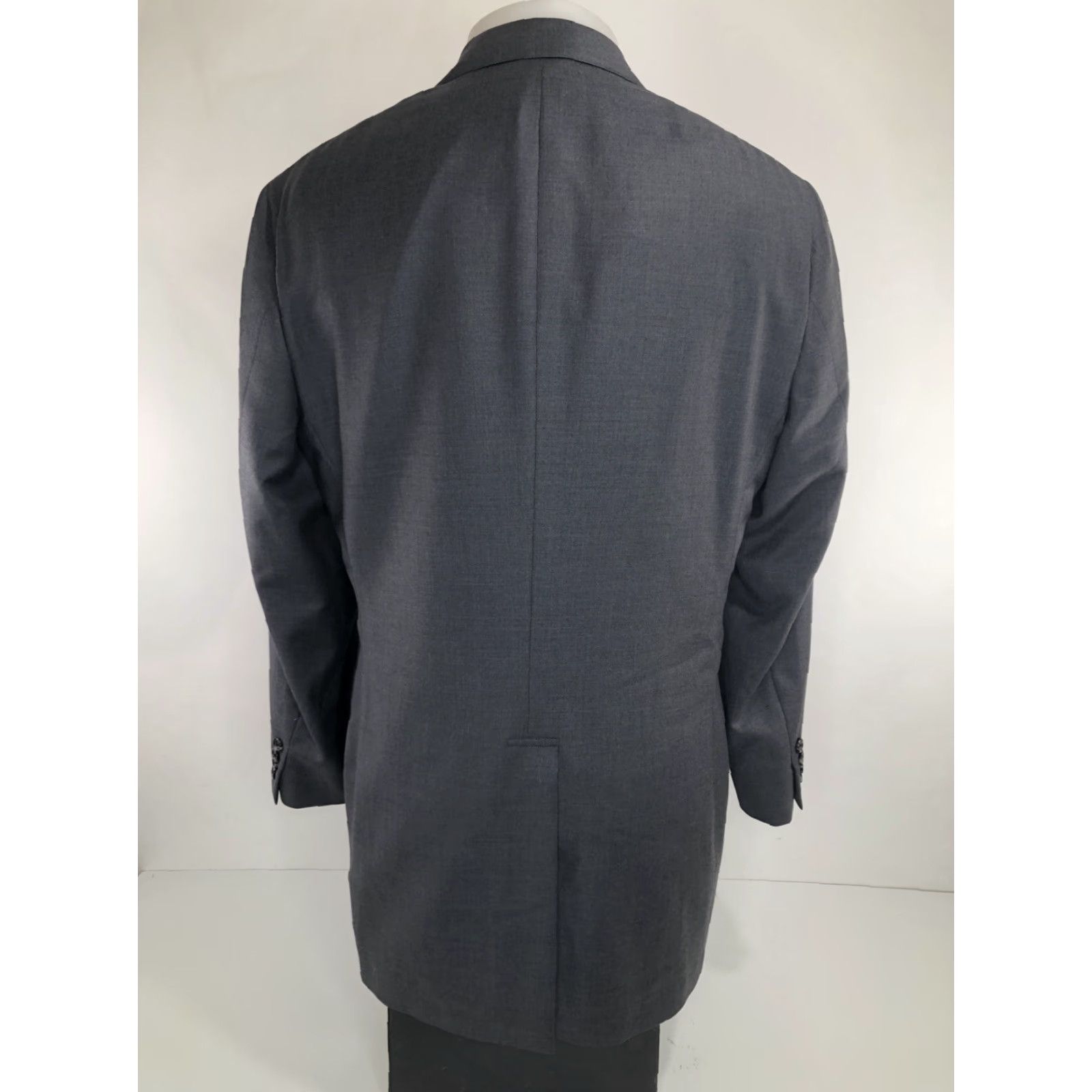 Vintage J. PRESS / PRESIDENTIAL - Mens 42 LONG - Blazer Wool 3 Button Gray Jacket Size 42R - 3 Thumbnail