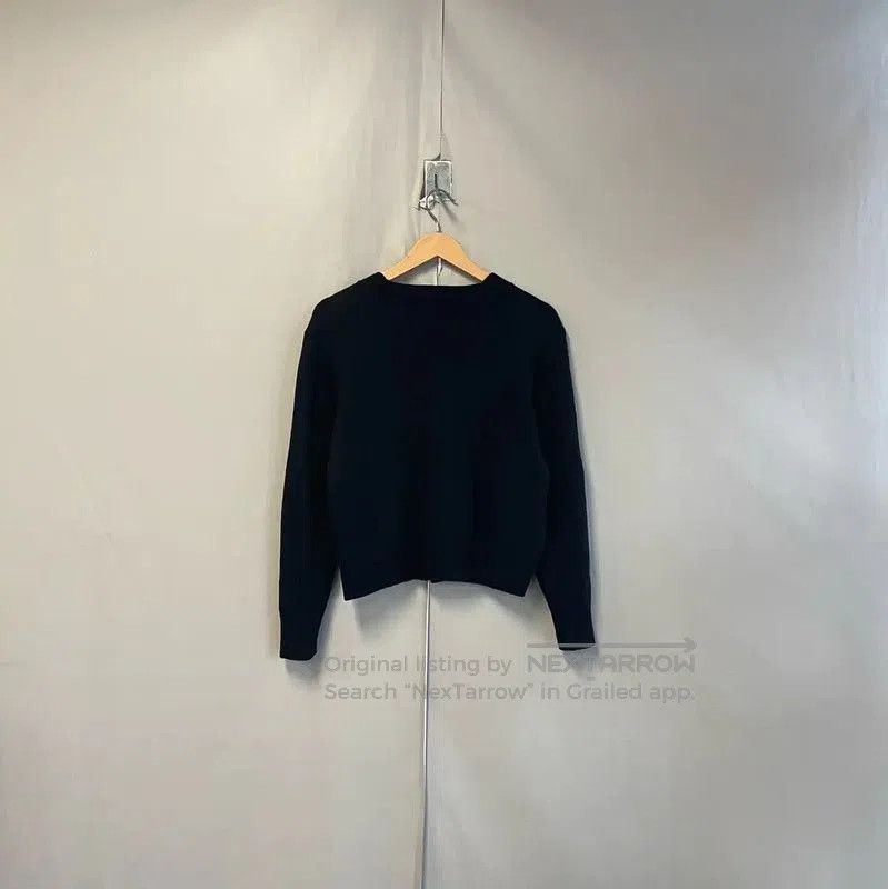 AMI AMI Black Women's Cardigan with Red Detail . Size S / US 4 / IT 40 - 2 Thumbnail