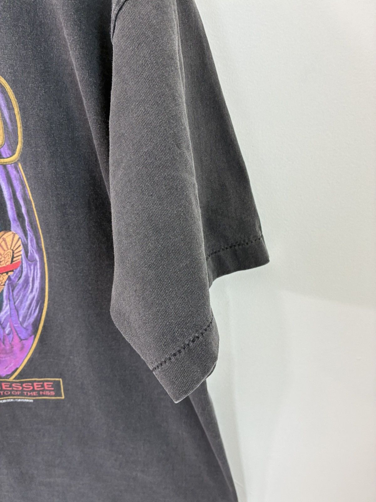 Vintage Vintage Single Stitch Sun Faded Rock Climbing Caving Tee Size US L / EU 52-54 / 3 - 5 Thumbnail