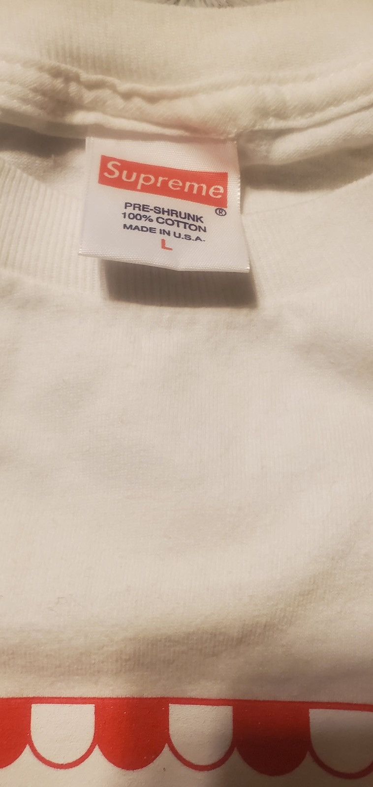 Supreme Supreme tee Size US L / EU 52-54 / 3 - 4 Thumbnail