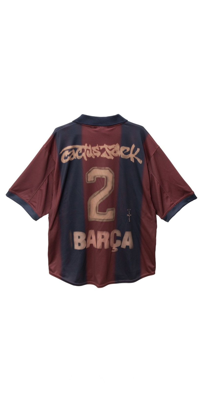 Nike × Travis Scott Travis Scott x Nike FC Barcelona 01 Jersey Size US L / EU 52-54 / 3 - 2 Thumbnail