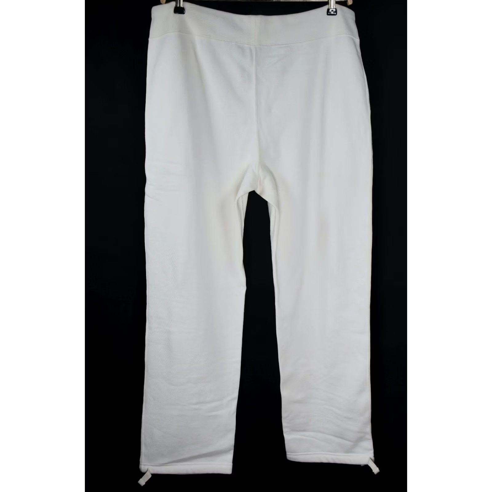 Polo Ralph Lauren Polo Ralph Lauren Athletic Fleece Deckwash Pants Men's XL White 86%Cotton 14%Polyester Athletic Fit Sweatpants Shirt/Logo Classic 90s, Not Applicable Size US XL / EU 56 / 4 - 3 Thumbnail