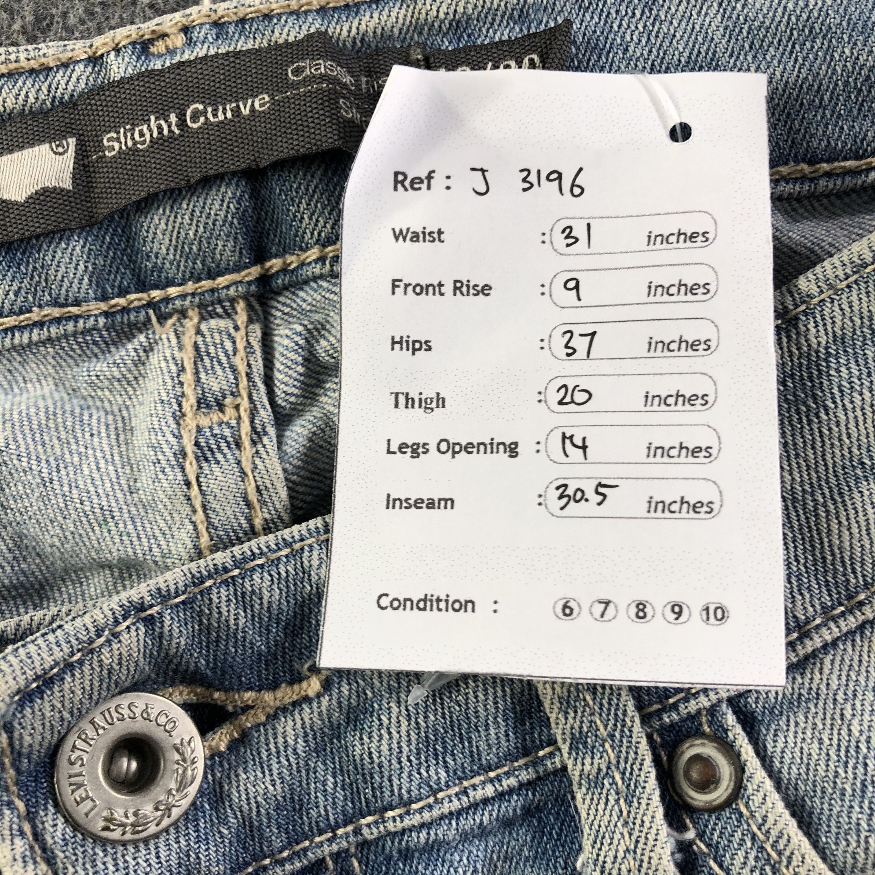 Levi's Vintage Levis Jeans-J3196 Size US 31 - 12 Thumbnail
