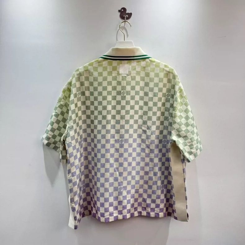 Louis Vuitton Louis Vuitton LV Louis Vuitton Damier Logo Short Sleeve Po Size US XXL / EU 58 / 5 - 2 Thumbnail