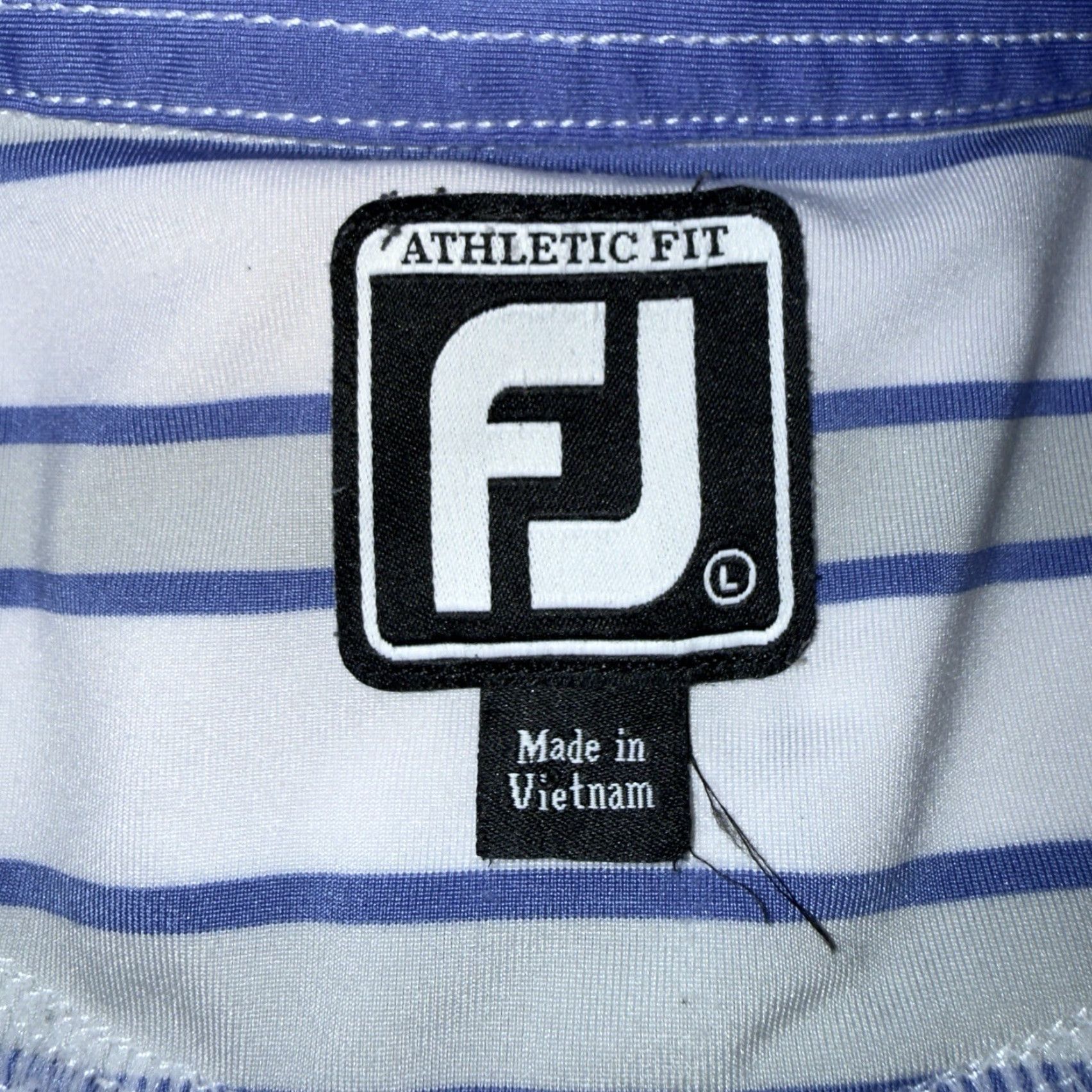 Footjoy FootJoy Polo Shirt Striped Athletic Fit Mens Size L Multicolor Shirt Regular Men Size US L / EU 52-54 / 3 - 4 Thumbnail