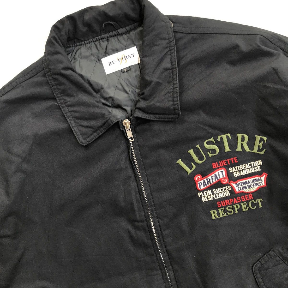 Le Grande Bleu (L.G.B.) 90s Goodsports be-first Racing Varsity Jacket Size US XL / EU 56 / 4 - 11 Thumbnail