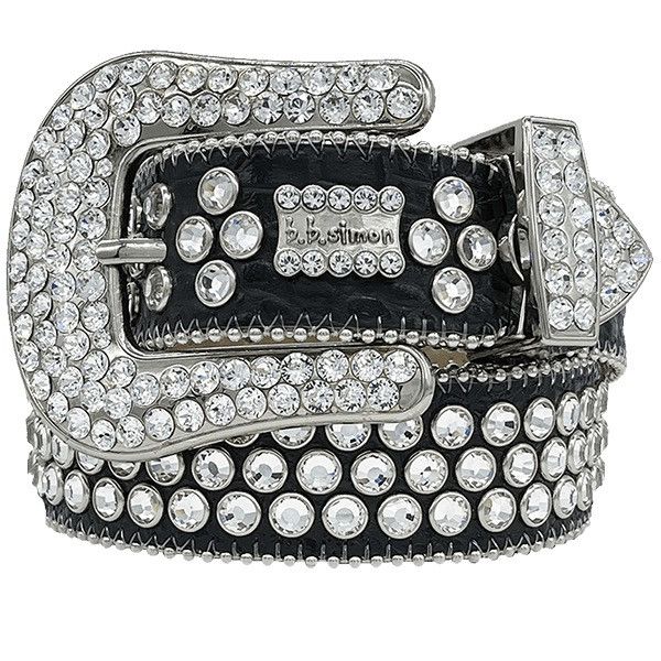 BB belt black rimes-tones