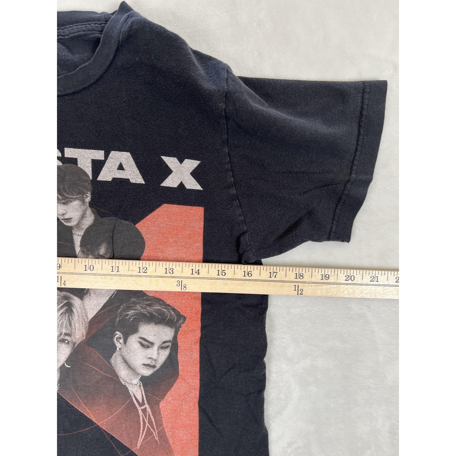Other Monsta X T-Shirt Adult Size Small Black K-Pop Band Starship Size US S / EU 44-46 / 1 - 5 Thumbnail