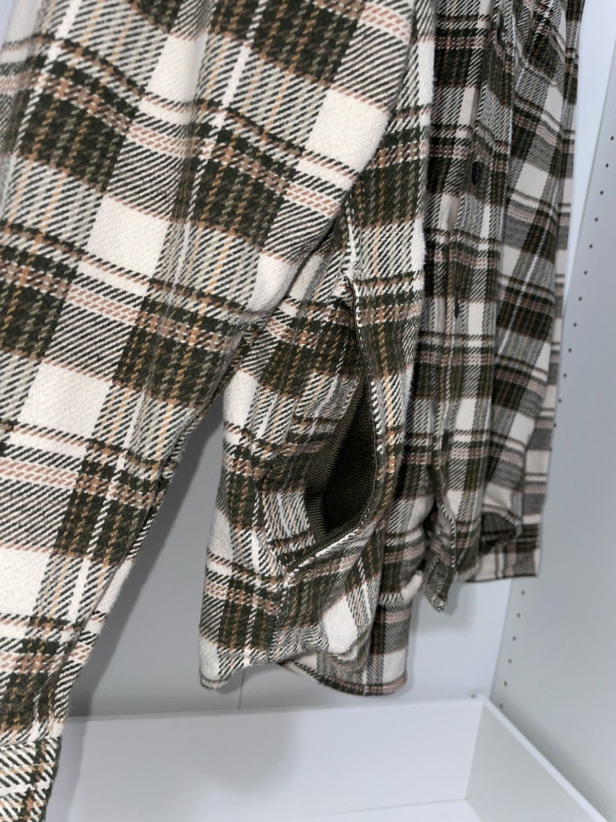 Orvis × Vintage Orvi’s Flannel (Orange/green/tan) Size US L / EU 52-54 / 3 - 6 Thumbnail
