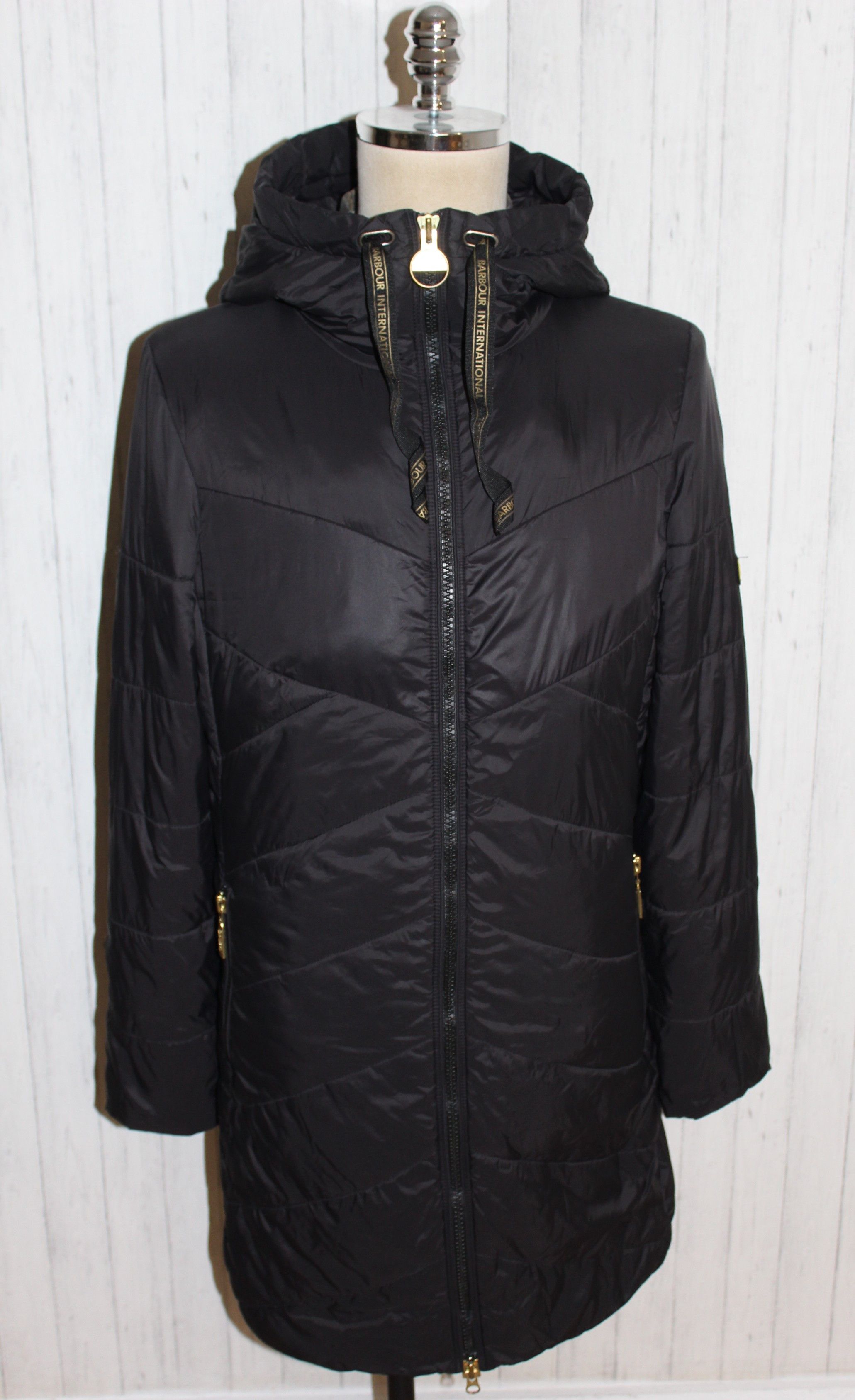 Barbour Women's BARBOUR International Fibre Down Coat Jacket Size L / US 10 / IT 46 - 1 Thumbnail
