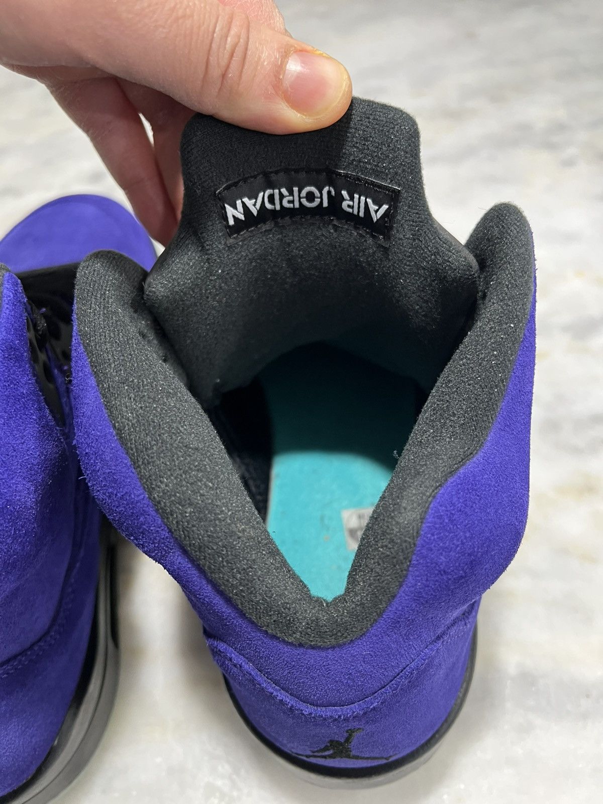 Jordan Brand Size 10.5 - Jordan 5 Retro Alternate Grape 2020 Size US 10.5 / EU 43-44 - 6 Thumbnail