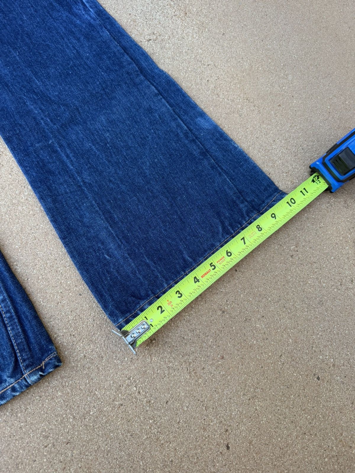 Levi's Vtg 70’s Levi’s 646 Orange Tab Bellbottom Flare Jeans 33x30 Size US 33 - 11 Thumbnail