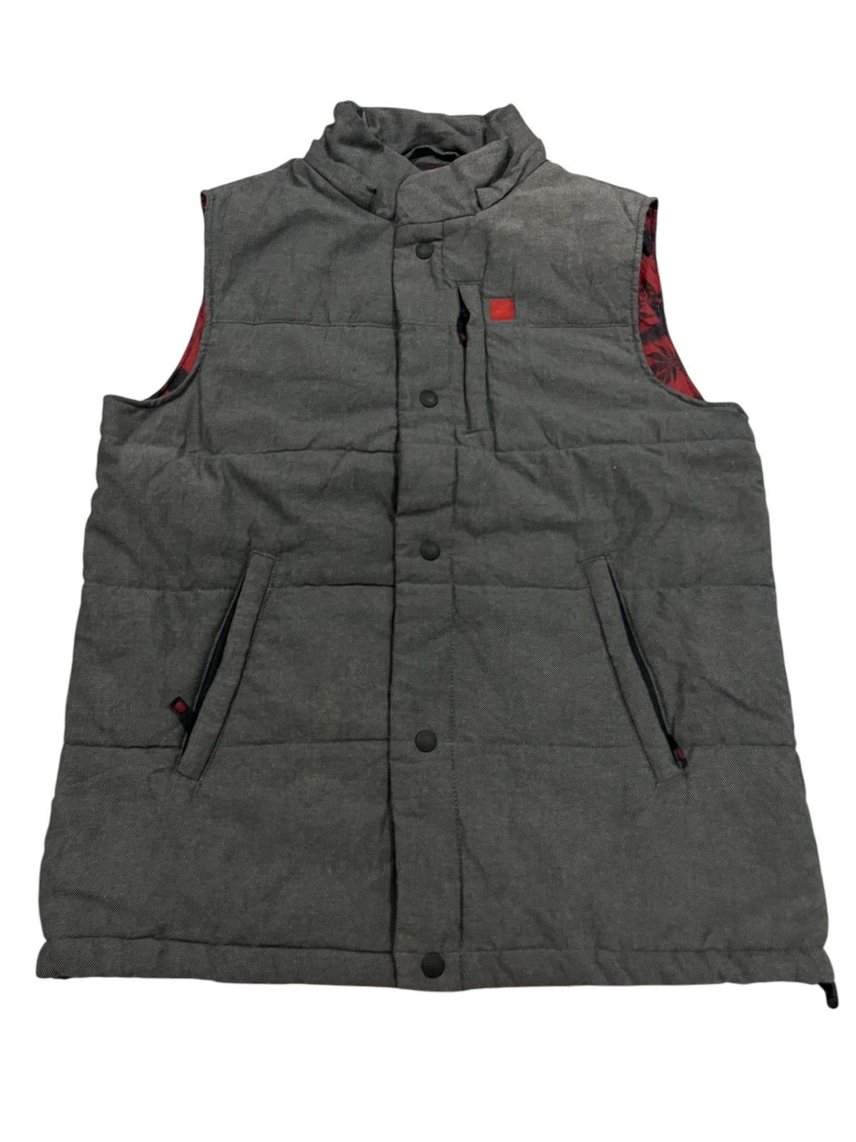 Vintage ELEMENT PUFFER DOWN VEST Size US L / EU 52-54 / 3 - 1 Thumbnail