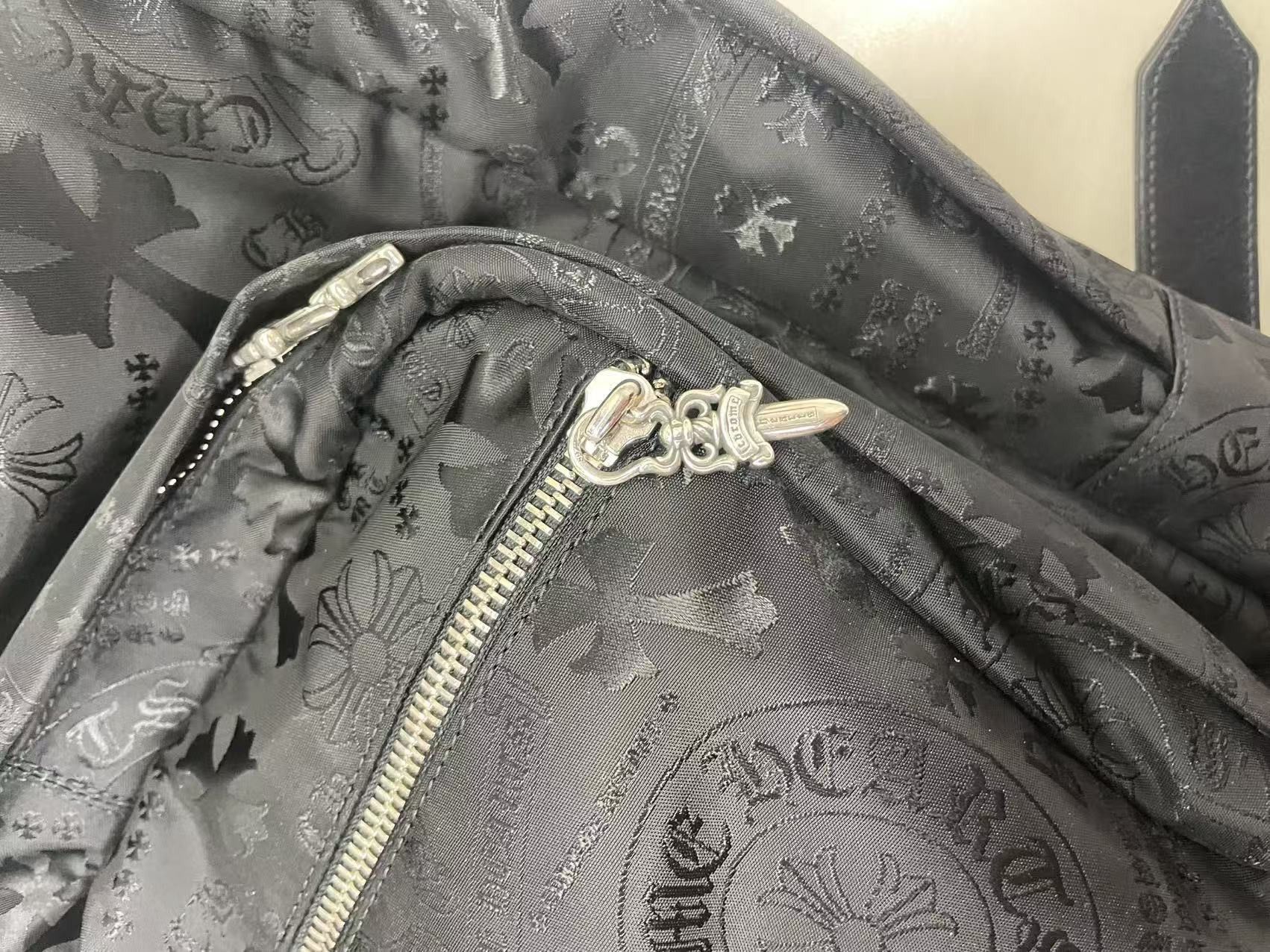Chrome Hearts Chrome Hearts Nylon Tonal Monogram Cross Backpack Size ONE SIZE - 20 Thumbnail
