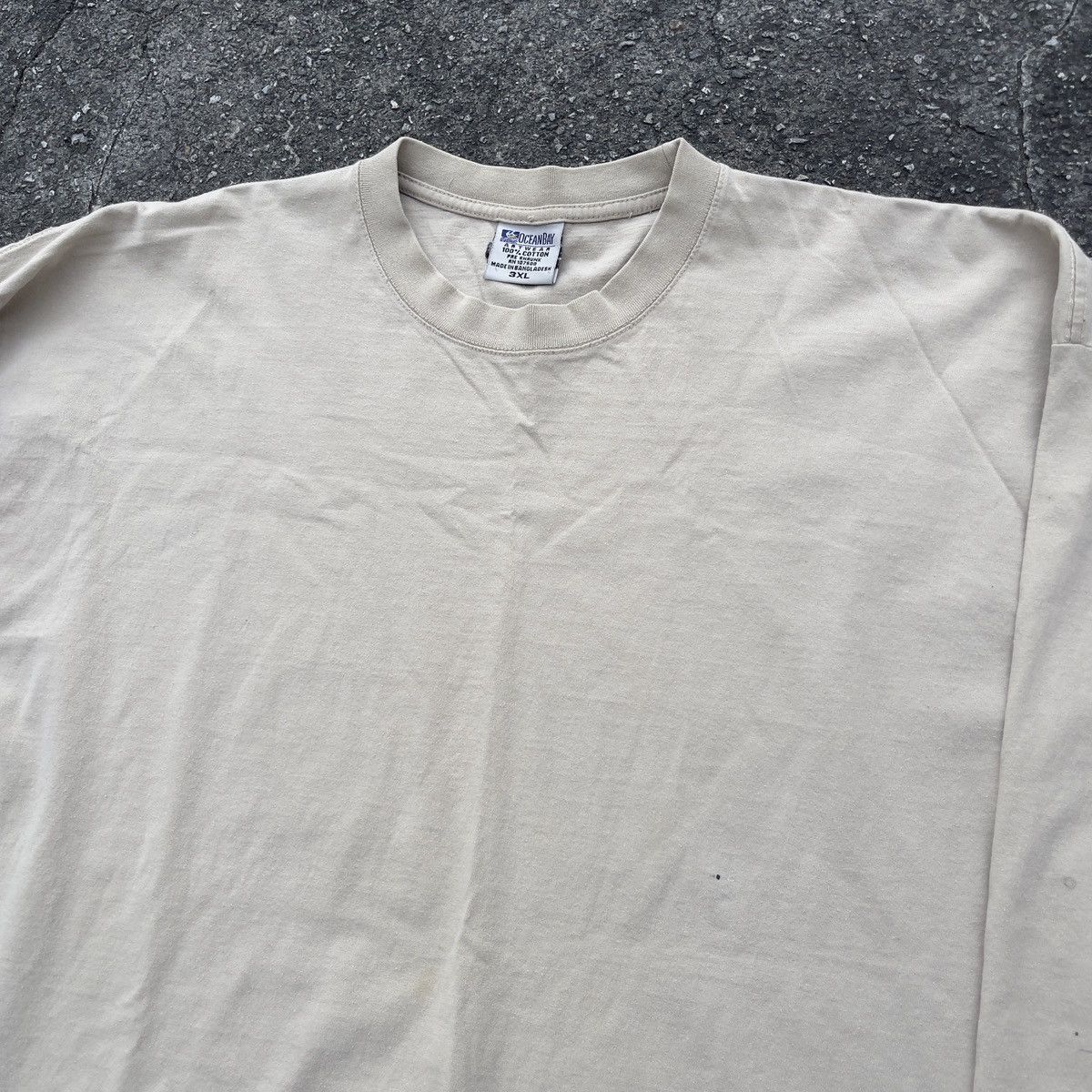 Vintage Vintage OCEANBAY ARTWEAR Faded Light Brown Long Sleeve Shirt Size US XXL / EU 58 / 5 - 2 Thumbnail
