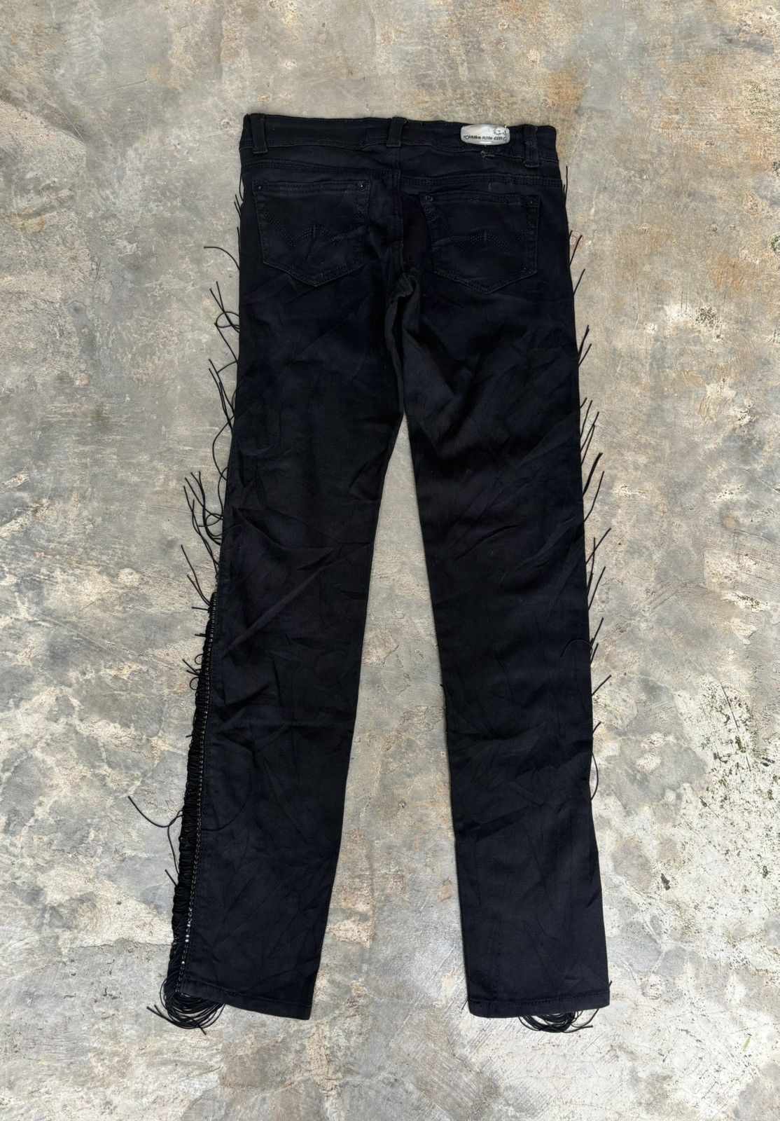 If Six Was Nine Y2k Huang Chu Chi Ifsixwasnine Lgb Punk Style Pants Size 29" - 3 Thumbnail