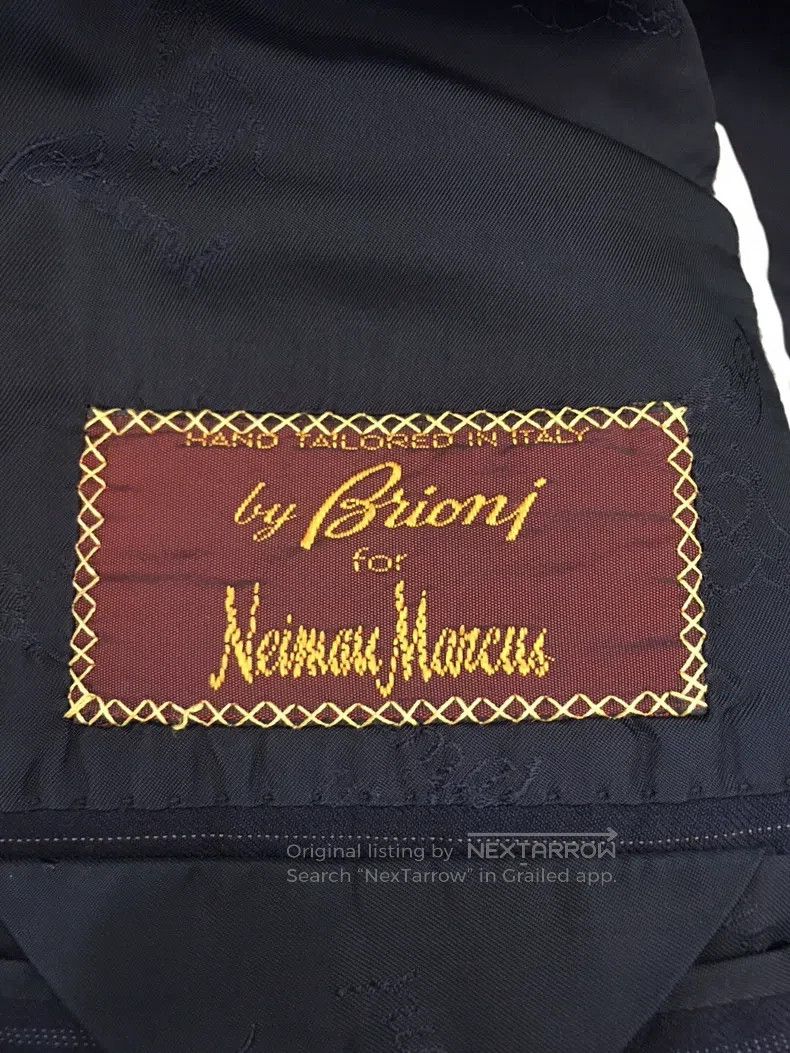 Brioni Brioni Fully Wool Tailored Single-Breasted Suit Size US L / EU 52-54 / 3 - 7 Thumbnail