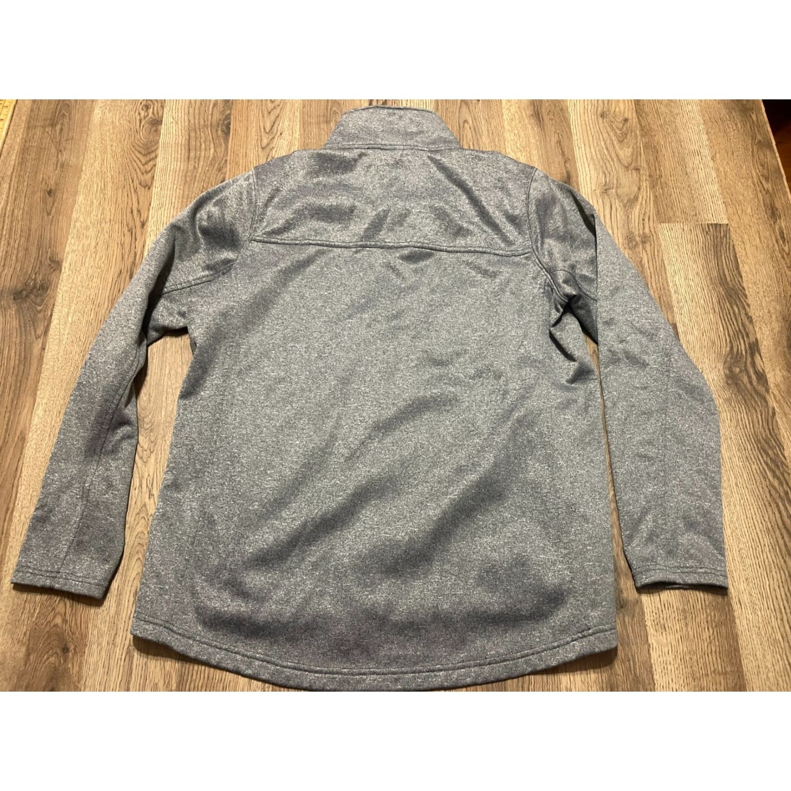 New Balance New Balance Sweater Womens Size L Gray 1/4 Zip Pullover Casual Everyday Size L / US 10 / IT 46 - 2 Thumbnail
