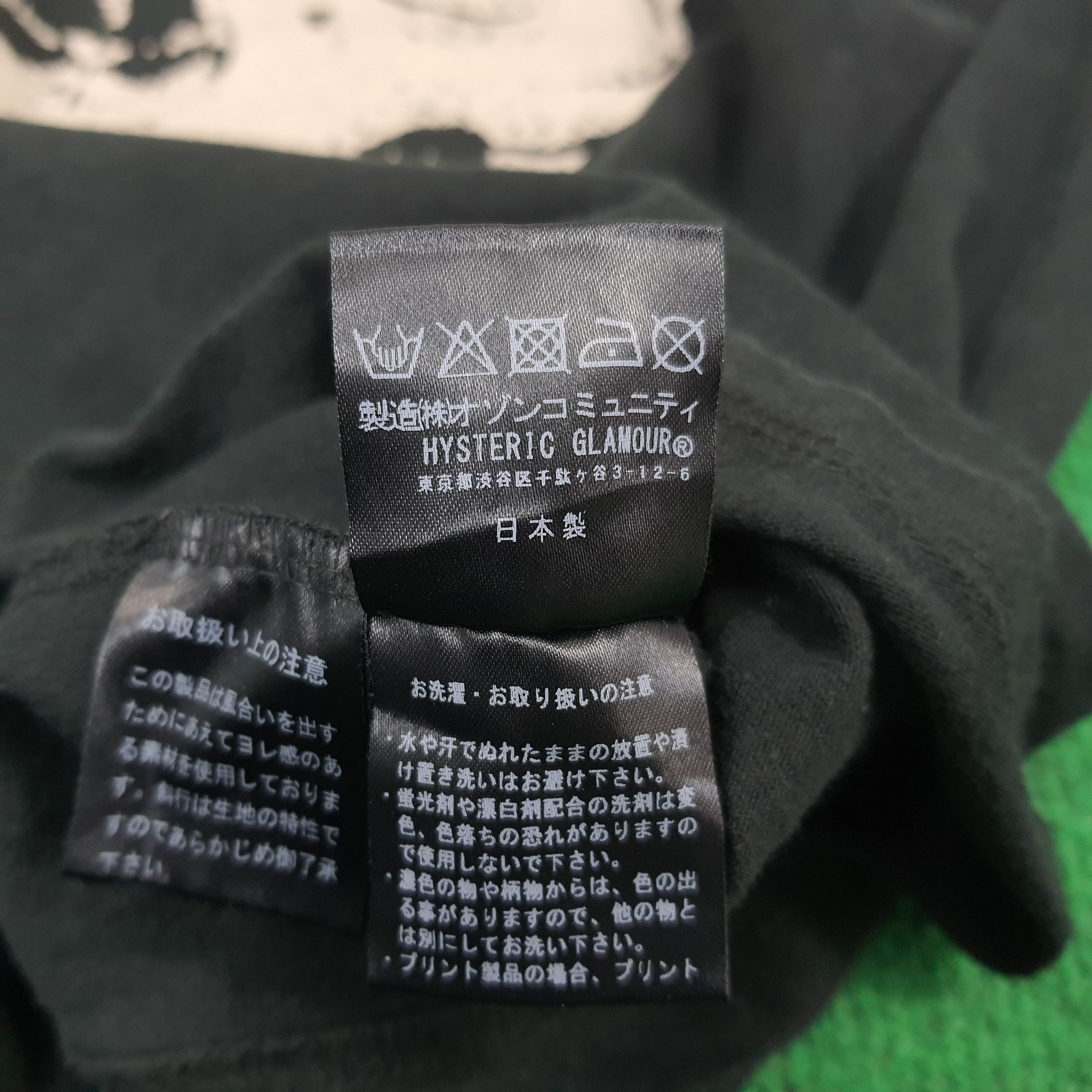 Hysteric Glamour Vintage Hysteric Glamour Skull Long Sleeve Tshirt C239N35 Size US XXL / EU 58 / 5 - 8 Thumbnail